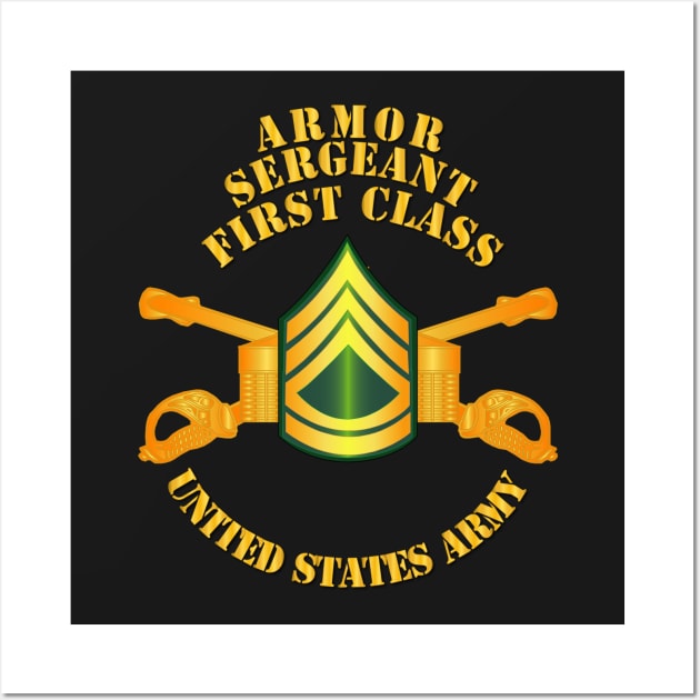 Armor - Enlisted - Sergeant First Class - SFC Wall Art by twix123844